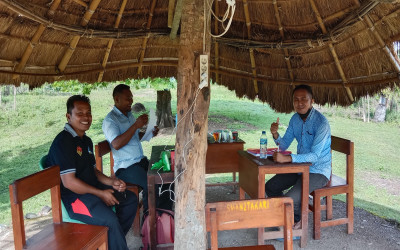 CGP Smanpatri Orip Atte, S.Pd., mendapat pendampingan PP Andri Kailaku, S.Pd.