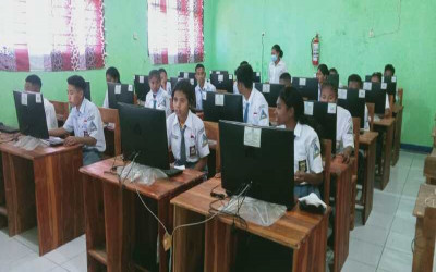 Perdana ANBK 2022: SMANPATRI sukses, SMANDURI bantu.