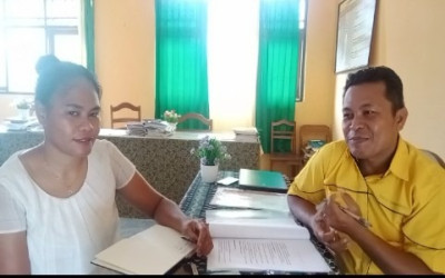 CGP Wasty Yulianty Tasesab, S.Pd.; direspon peserta didik ‘ibu lanjut saja’